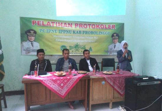 IPNU dan IPPNU, Datangkan Narasumber Ke Protokolan